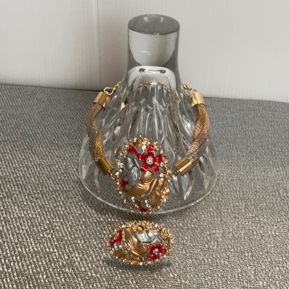 Italian Brazilian Bracelet/Ring Set